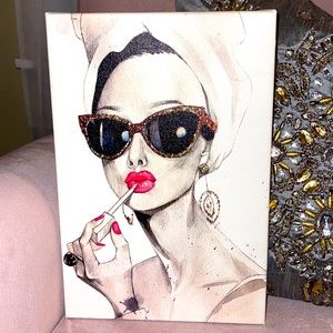 “Getting ready” Painting